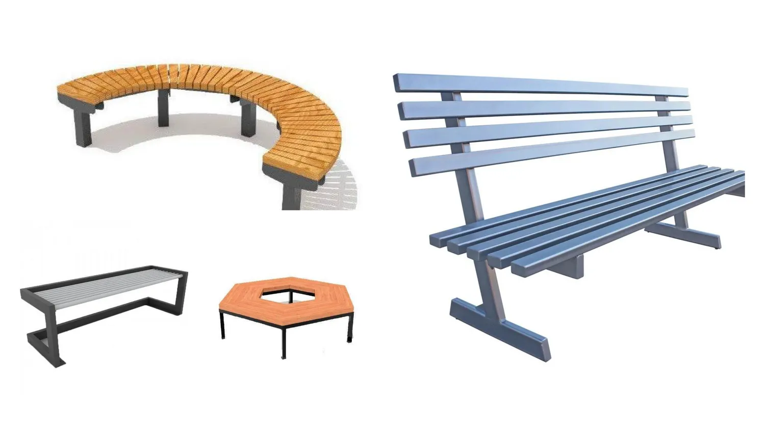 Mobiliario Urbano — Juegos de Patio Comercial Provendi (foto 4)
